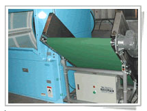 洗衣廠烘乾機連動式輸送機